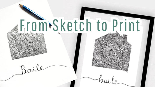 From Sketch to Print: A Step-by-Step Look at Our Art Print Production Process